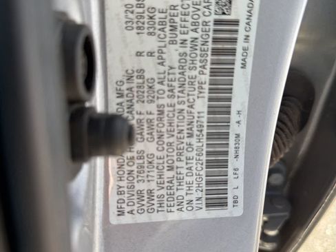 Used 2020 Honda Civic LX image 19