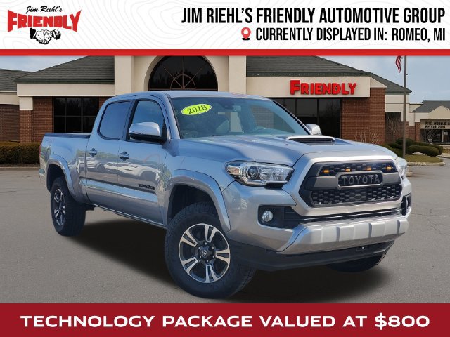 Used 2018 Toyota Tacoma TRD Sport w/ Technology Package AWD/4WD 360° Tour