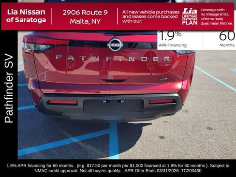 New 2026 Nissan Pathfinder SV image 4