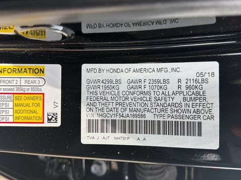Used 2018 Honda Accord EX-L image 30