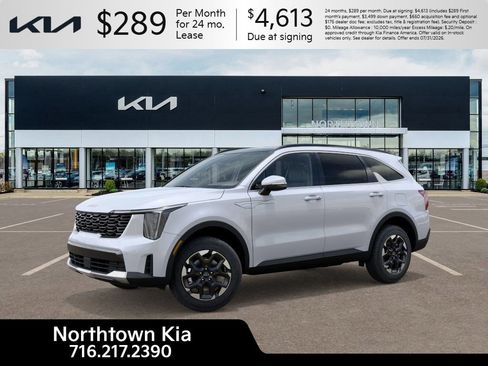 New 2026 Kia Sorento S w/ S Panoramic Sunroof Package AWD/4WD image 3