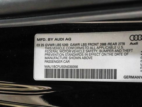 Used 2025 Audi A5 2.0T Premium w/ Convenience Package AWD/4WD image 50
