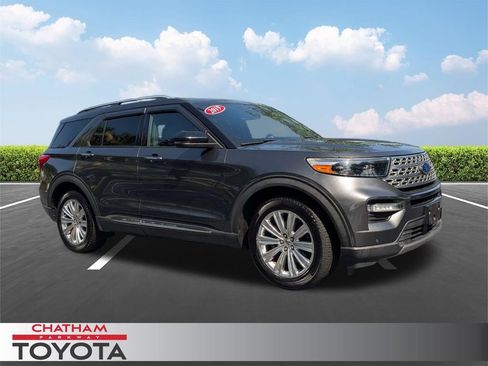 Used 2020 Ford Explorer Limited w/ Class III Trailer Tow Package RWD image 1