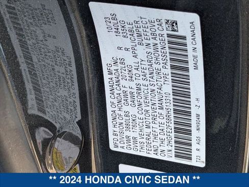 Used 2024 Honda Civic Sport image 24