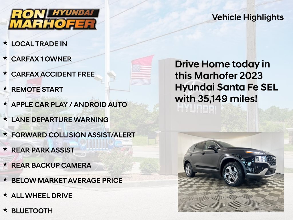 Used 2023 Hyundai Santa Fe SEL AWD/4WD image 15