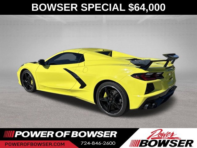 Certified 2021 Chevrolet Corvette Stingray Premium Conv w/ Z51 Performance Package RWD image 3