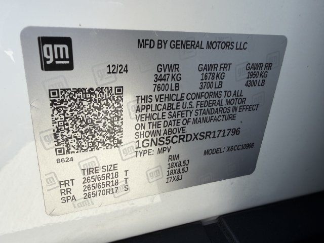 Used 2025 Chevrolet Suburban LT RWD image 29