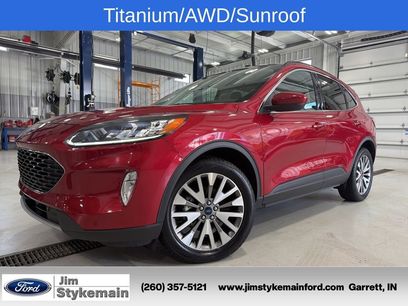 Used 2022 Ford Escape Titanium