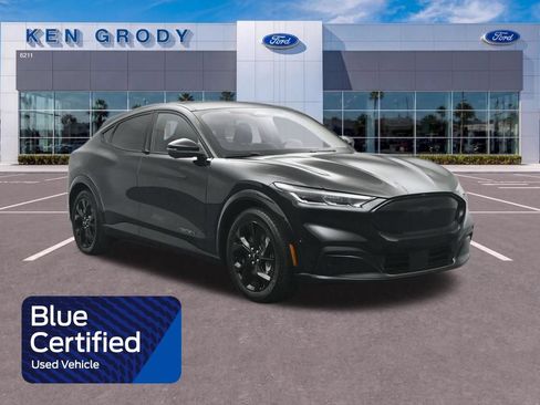 Used 2023 Ford Mustang Mach-E Premium w/ Mustang Nite Pony Package RWD image 1