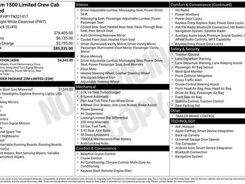 Used 2026 RAM 1500 Limited w/ Night Edition AWD/4WD image 63