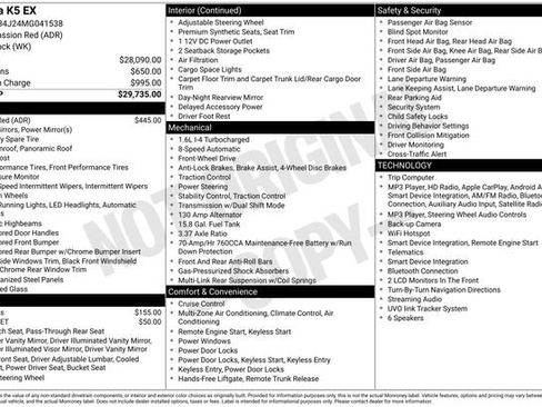 Used 2021 Kia K5 EX FWD image 19