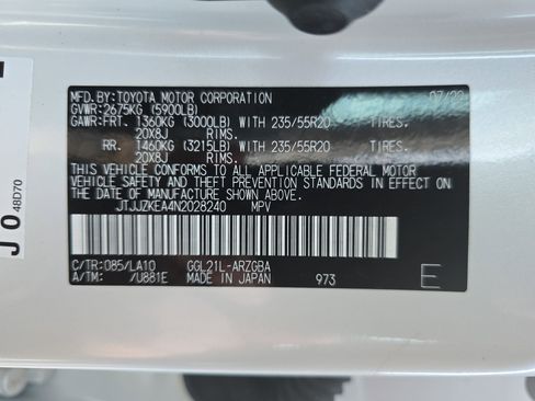 Used 2022 Lexus RX 350L Luxury image 40