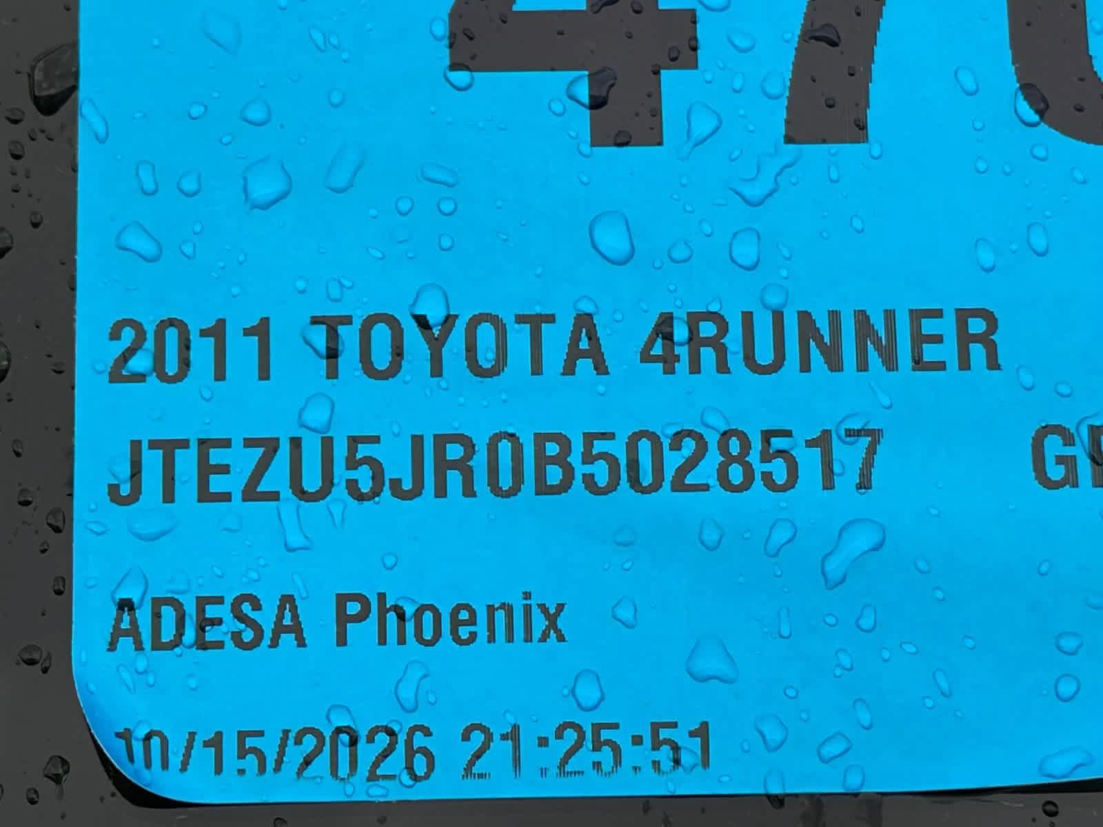 Used 2011 Toyota 4Runner SR5 RWD image 14