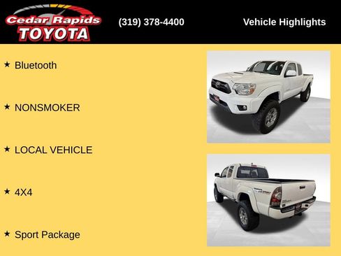 Used 2014 Toyota Tacoma 4x4 Access Cab V6 image 14