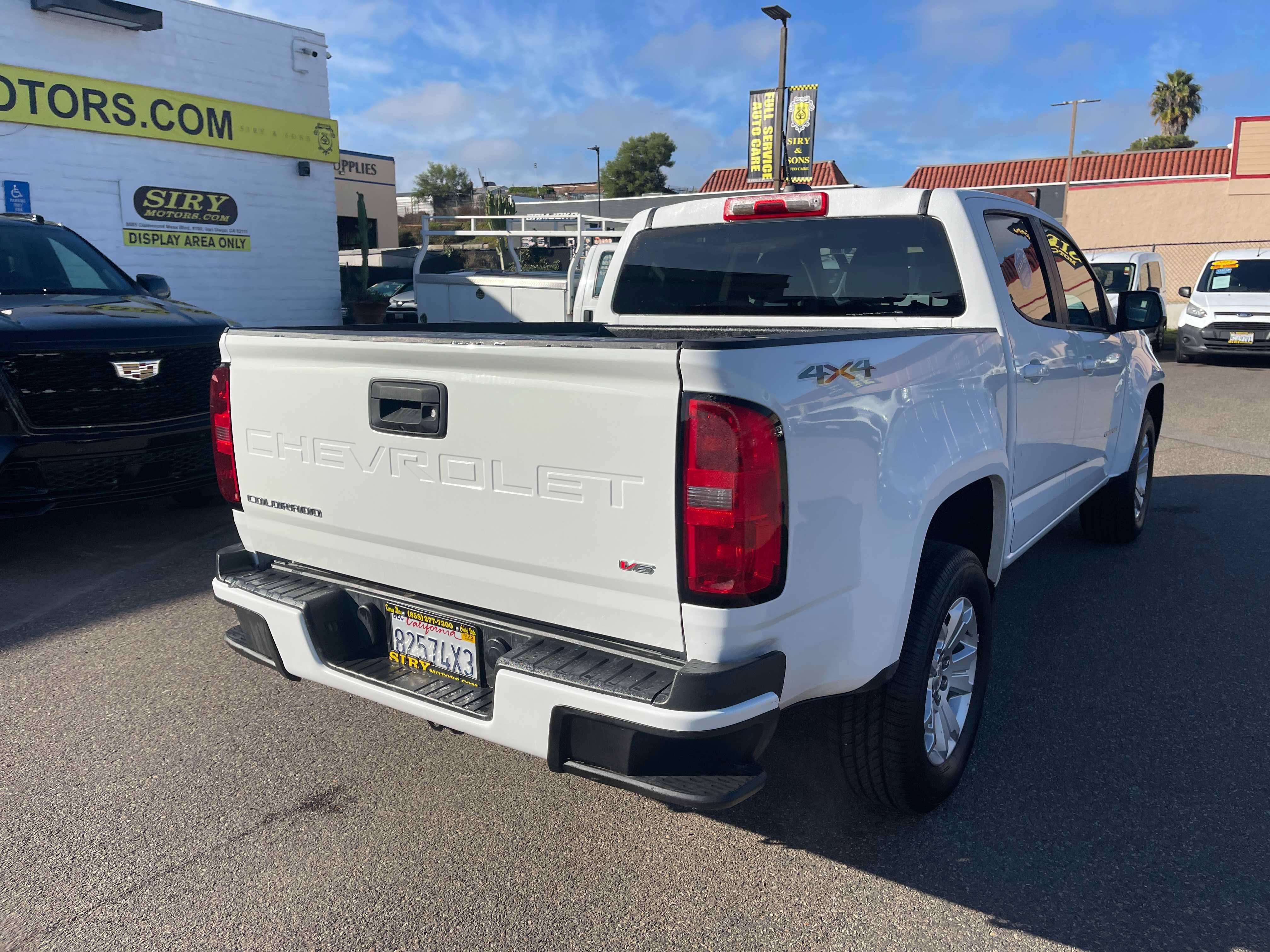 Used 2021 Chevrolet Colorado LT AWD/4WD image 3