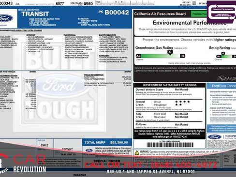 Used 2023 Ford Transit 350 148 High Roof Extended DRW RWD image 13