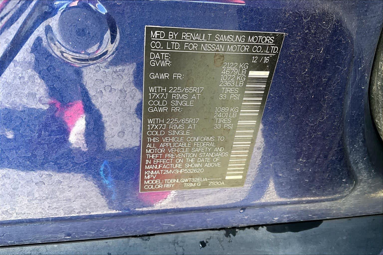 Used 2017 Nissan Rogue SV AWD/4WD image 34