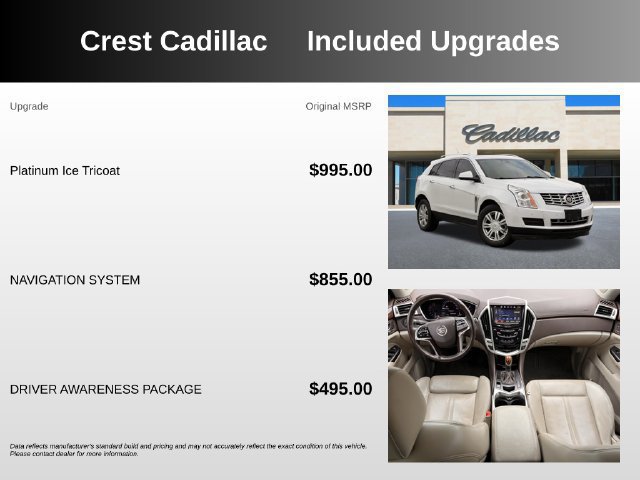 Used 2015 Cadillac SRX Luxury w/ Driver Awareness Package FWD image 5