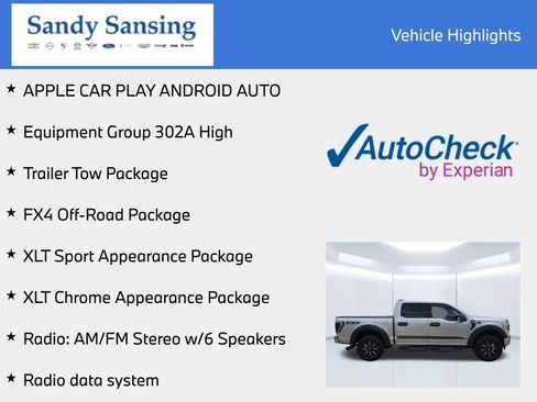 Used 2022 Ford F150 XLT w/ Equipment Group 302A High AWD/4WD image 7