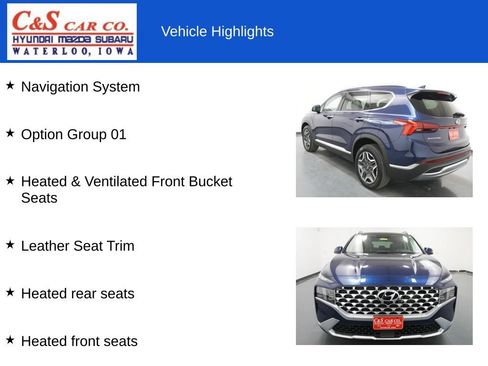 Used 2022 Hyundai Santa Fe Limited AWD/4WD image 7