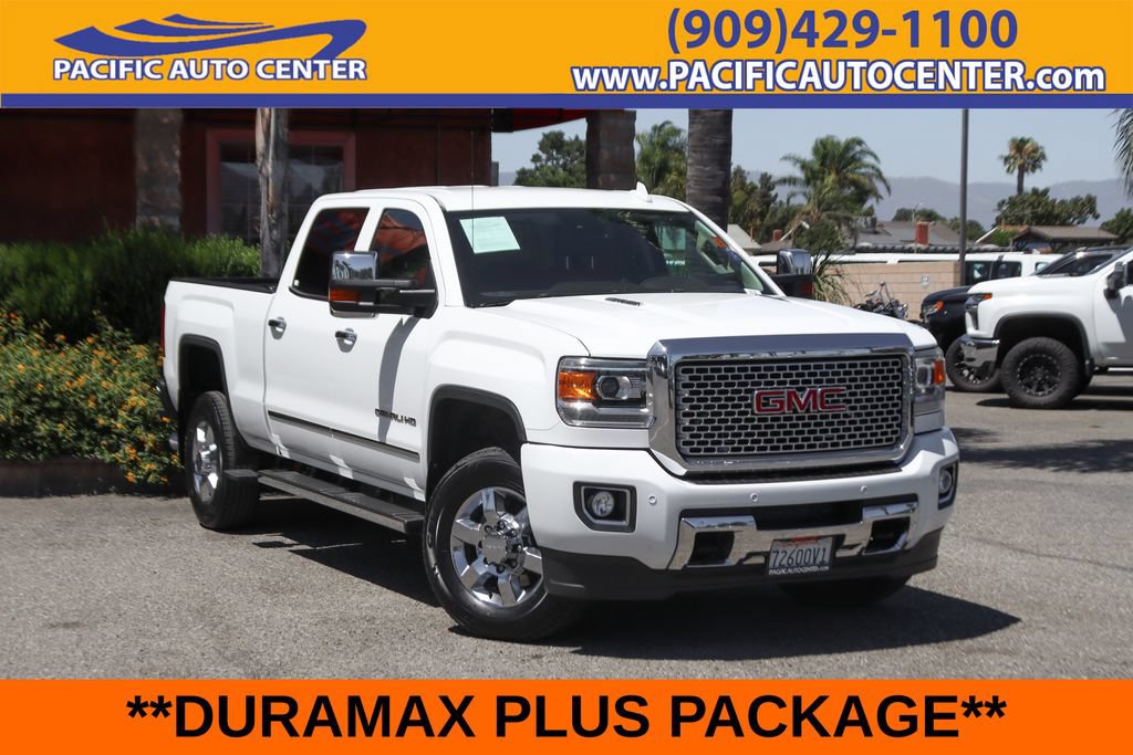 Used 2015 GMC Sierra 2500 Denali w/ Duramax Plus Package AWD/4WD image 1