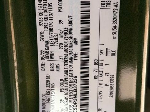 Used 2022 Ford Bronco Wildtrak AWD/4WD image 25