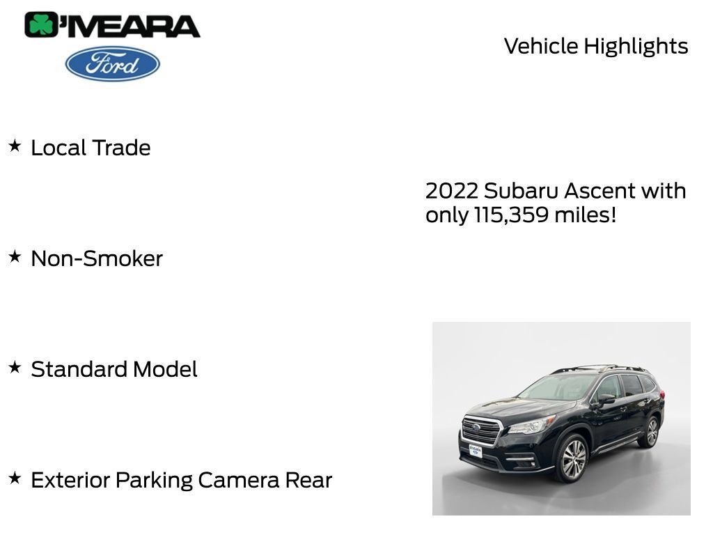 Used 2022 Subaru Ascent Limited AWD/4WD image 7