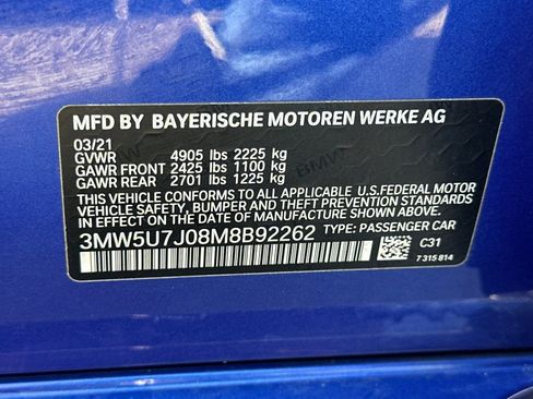 Used 2021 BMW M340i w/ Driving Assistance Package image 30
