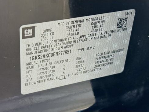 Used 2015 GMC Yukon SLE w/ Convenience Package AWD/4WD image 37