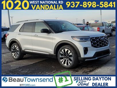 New 2026 Ford Explorer Platinum w/ LUX Leather Package