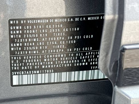 Used 2022 Volkswagen Tiguan SE R-Line FWD image 27