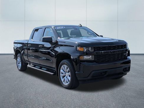 Used 2021 Chevrolet Silverado 1500 Custom w/ LPO, Dark Essentials Package AWD/4WD image 8