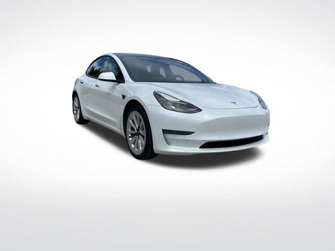 Used 2021 Tesla Model 3 Long Range AWD/4WD image 2
