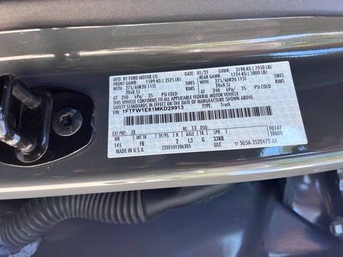 Used 2021 Ford F150 XLT w/ Equipment Group 302A High image 11