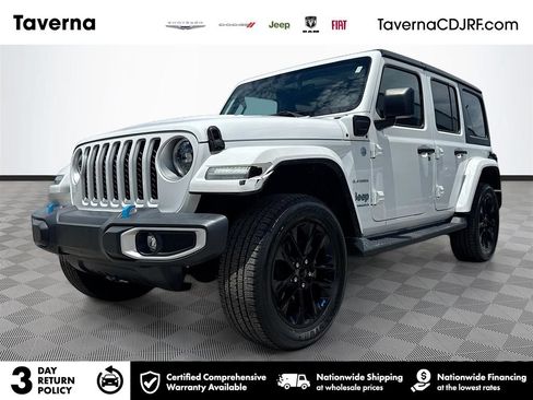Used 2023 Jeep Wrangler Unlimited Sahara w/ Cold Weather Group AWD/4WD image 1