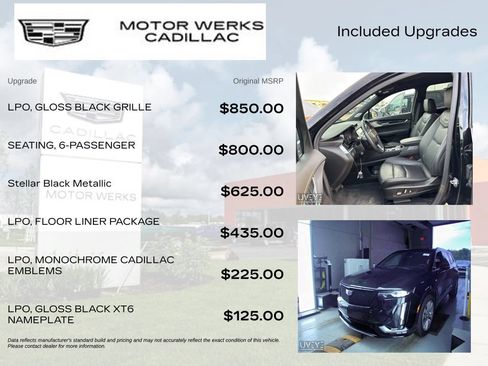 Used 2024 Cadillac XT6 Premium Luxury w/ LPO, Floor Liner Package AWD/4WD image 4
