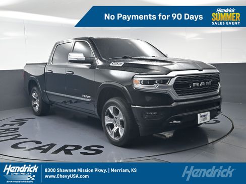 Used 2022 RAM 1500 Limited w/ Body Color Bumper Group AWD/4WD image 1