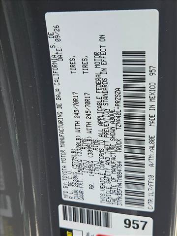 New 2026 Toyota Tacoma SR5 RWD image 17