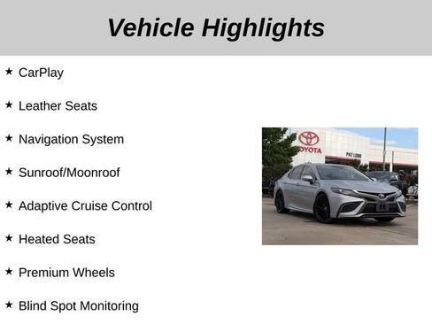 Used 2022 Toyota Camry XSE w/ Cold Weather Package FWD image 5