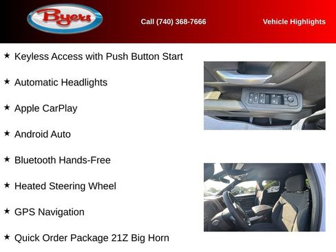 Used 2025 RAM 1500 Big Horn AWD/4WD image 13