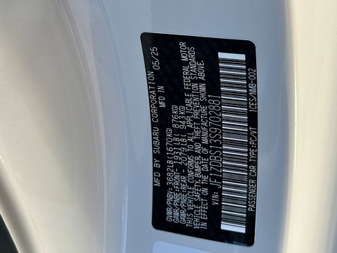 Used 2025 Subaru BRZ tS w/ Popular Package 2 image 27