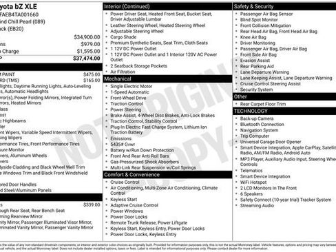 Certified 2026 Toyota bZ FWD image 3
