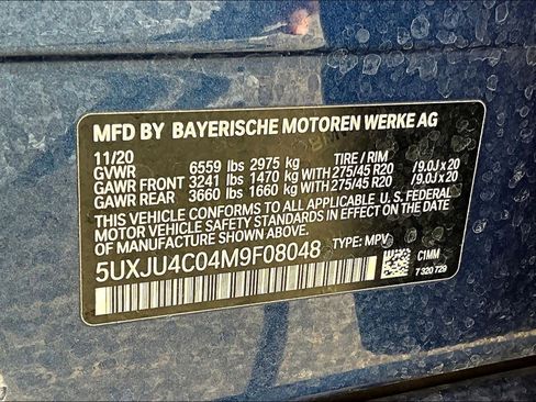 Used 2021 BMW X5 M50i w/ Executive Package image 67