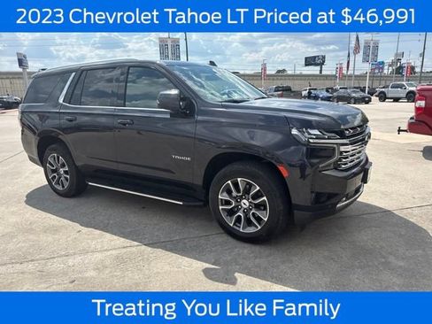 Used 2023 Chevrolet Tahoe LT w/ Luxury Package RWD image 1