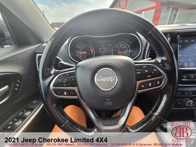 Used 2021 Jeep Cherokee Limited AWD/4WD image 14