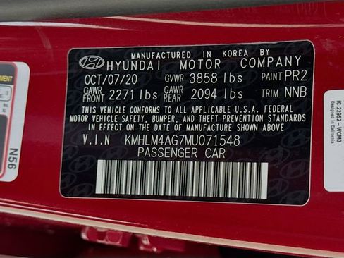 Used 2021 Hyundai Elantra SEL w/ Cargo Package image 29