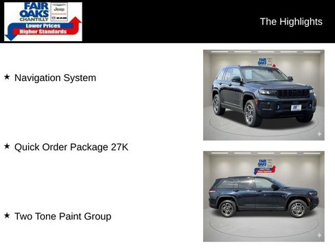 Used 2023 Jeep Grand Cherokee Trailhawk AWD/4WD image 2