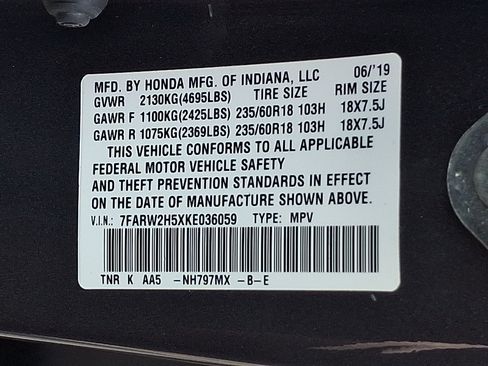 Used 2019 Honda CR-V EX image 29