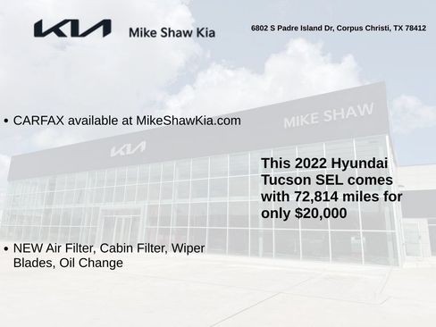 Used 2022 Hyundai Tucson SEL w/ Convenience Package FWD image 3