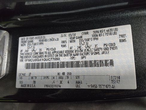 Used 2016 Ford Escape SE w/ Equipment Group 201A image 33